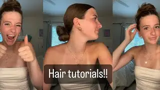 Уроки по прическам!!