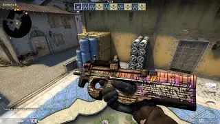 P90 | Freight (Field Tested- 0.17) Skin Showcase CSGO