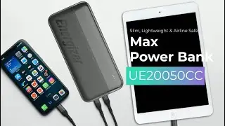 Energizer&reg; UE20050CC: 15W Dual USB-C Multi-Output Power Bank
