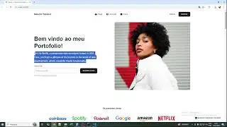 Template portifólio free nextjs para programadores - Crie seu portifóli