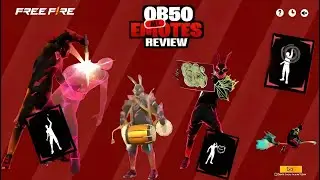OB50 UPCOMING ALL NEW  EMOTES REVIEW 2025| Free fire all New Emotes | #Newemotes#freefireindia#Emote