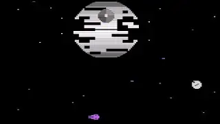 Star Wars: Return of the Jedi - Death Star Battle Gameplay Atari 5200