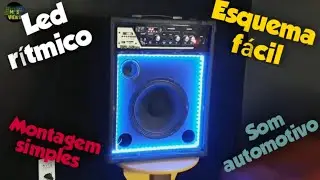 Como fazer Led Rítmico para Som Residencial e Som Automotivo.