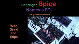 Behringer Spice | Nemesis PT1 PATCH | 230525 |🎶🔌🎹 |  #synthesizer #electronicmusic #dawless #synth