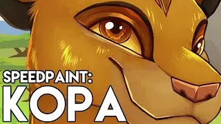 Speedpaint: Kopa [The Lion King]