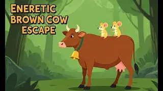 G4K Energetic Brown Cow Escape Game Walkthrough