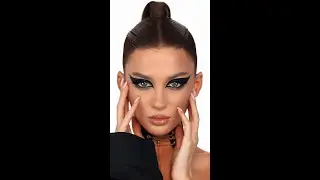Dramatic winged eyeliner tutorial ✨