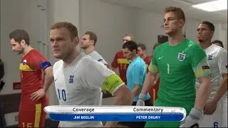 England Vs Russia-Pes 2016 Game play/ EURO 2016 prediction/ PS4 Games