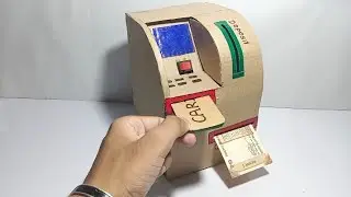 Build Personal ATM Machine At Home/Make An ATM Machine With cardboard