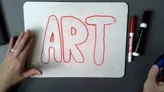 Learning how to create bubble letter Graffiti style