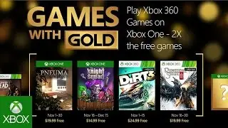 Double your Games with Gold in November