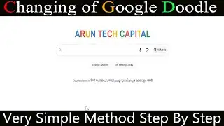 How to Write your Name instead of Google | Google Logo Change in Your Browsers | Google Doodle