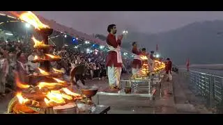 Live Ganga aarti triveni ghat Rishikesh 30/12/25
