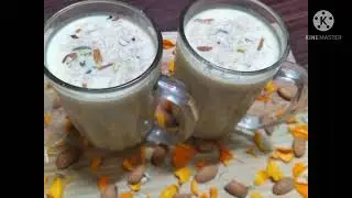Badam Shake Recipe😌बदाम-शेक Homemade Shake😋
