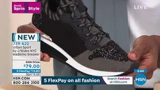 Urban Sport by J/Slides NYC Madeline Lifestyle Sneaker