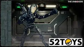 Трансформирующаяся фигурка ксеноморфа от Beastbox, производства 52 Toys.