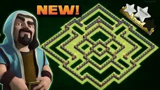 BEST TOWN HALL 9 FARMING/TROPHY BASE 2018! TH9 HYBRID DARK BASE WITH REPLAYS!! -CLASH OF CLANS