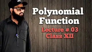 Polynomial Function #functions concept &example by sir Shayan ❤️