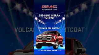 2026 GMC Sierra 1500 SLT (Color Spotlight) #gmc #gmcsierra #gmcsierra1500 #workandplay #trucks