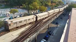 Rooftop Railfanning 242nd Street Station and 240th Street Yard