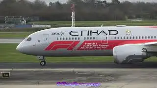 Special Grand Prix Livery B787-9 A6-BLV | Etihad Airways at Manchester Airport ( MAN-EGCC ) 31/01/26