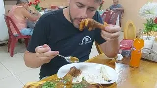 Probando la Palizada de Gallina en Cascol Manabí