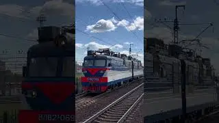ВЛ82М-069 на станции Сортировочная