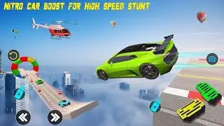 Mega Ramp Rumble game 🚘 stunt race video# mega Ramp mostly famous game#treanding#carracing #gaming