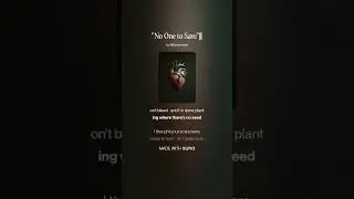 SONG (No One to Save)