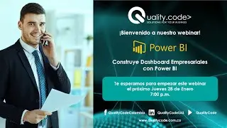 Webinar: Construye Dashboard Empresariales con PowerBI