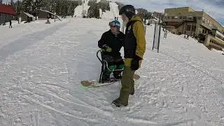 Adaptive snowboarding