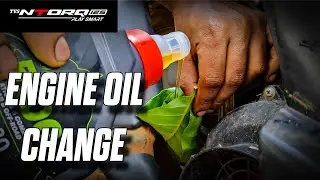 TVS Ntorq 125 Engine Oil Change in just 3 minutes 