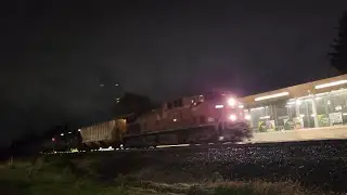 Nightime Ethanol Trains! CP 528 & 529 with CP 8839 & 8508 - November 2024