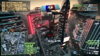 Battlefield 4 정헬/Scout helicopter 78kill Dawn breaker