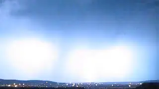 LIGHTNING STORM FROM OUR BALCONY | PRETORIA, SOUTH AFRICA