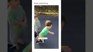 Peak parenting 😆