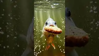 😂 OMG! He Bit the FIST?! 🎣 Insane Fishing Bait Trick! 🤯 #shorts