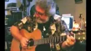 Thom Bresh shows off his Stonebridge Guitar