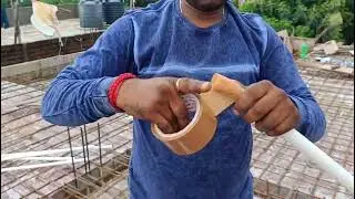 Chhat mein pipe dalne ka Tarika ll ghar mein chhat mein pipe kaise dalen