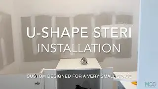MCC U shape Steri installation