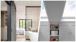 75 Mid-century Modern Gray Closet Design Ideas You'll Love 🌈