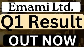 emami q1 results 2024 || emami share latest news || emami share q1 results