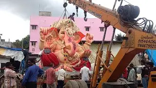 Building Height Tallest & Big Ganesh Idol Video | Super Height Ganesh Idol Video | 5 Star Videos