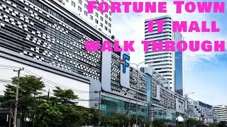 Fortune Town IT Mall walk through Rama 9 MRT (subway) station
