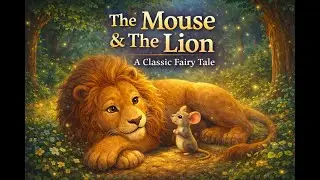 The Mouse & the Lion 🦁🐭 | A Classic Fairy Tale About Kindness