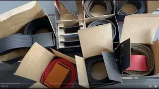 All Grip 6 Classic Series Belt Buckles & Lightweight Belt Colors Visual Comparison Colours Grip6