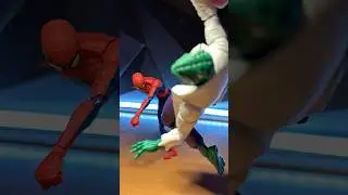Spider-Man Forgets to Hold Back 💀 #stopmotion