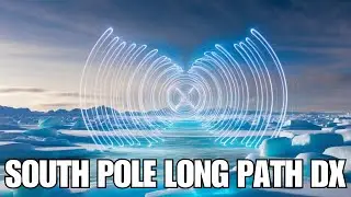 VE9CF Works 9N1CA and VK5KI - Long Path Over The South Pole