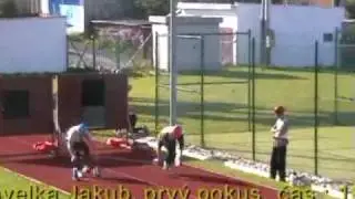 100m s prek&aacute;žkami - Jakub Pavelka (DHZ K&uacute;ty)