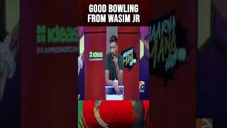 Good bowling from Wasim Jr #abdulrazzaq #mohammadamir #imadwasim #worldcup2023 #shorts
